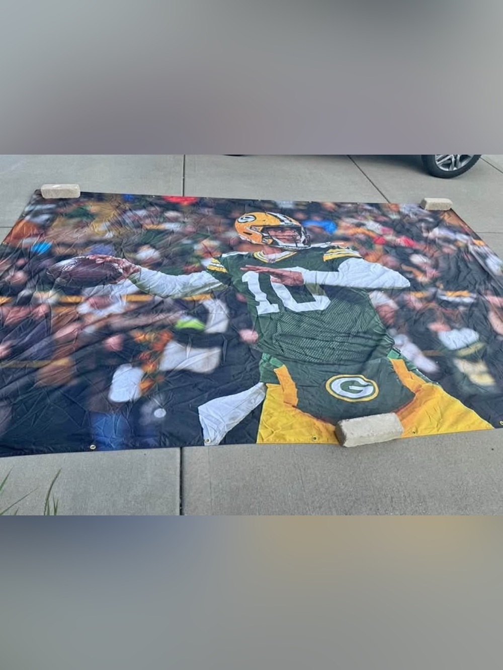 Jordan Love Oversized 14 feet by 9 feet Banner Flag Green Bay Packers